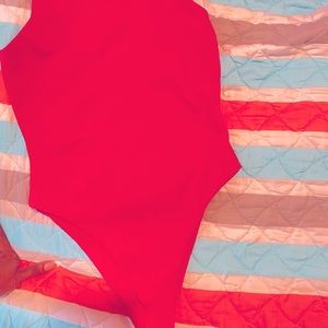 Cami bodysuit with spandex